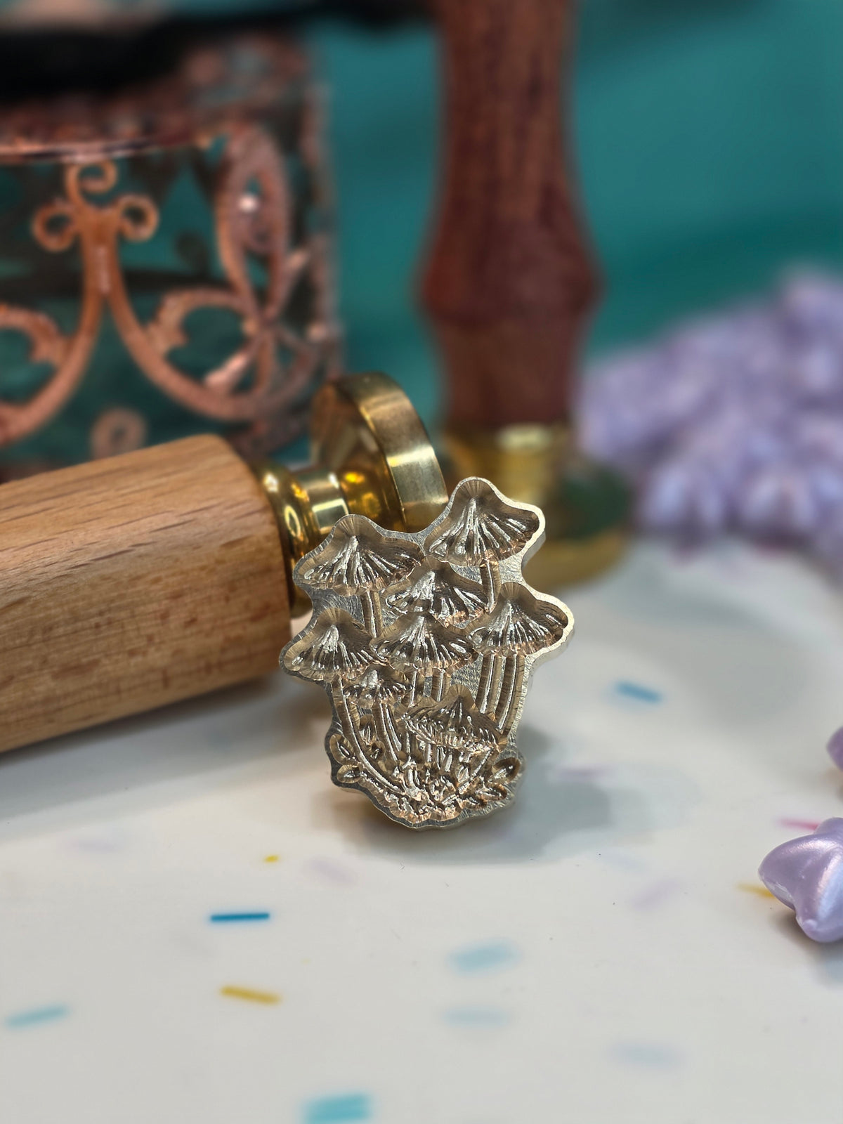 Mushroom Wax Seal Stamps