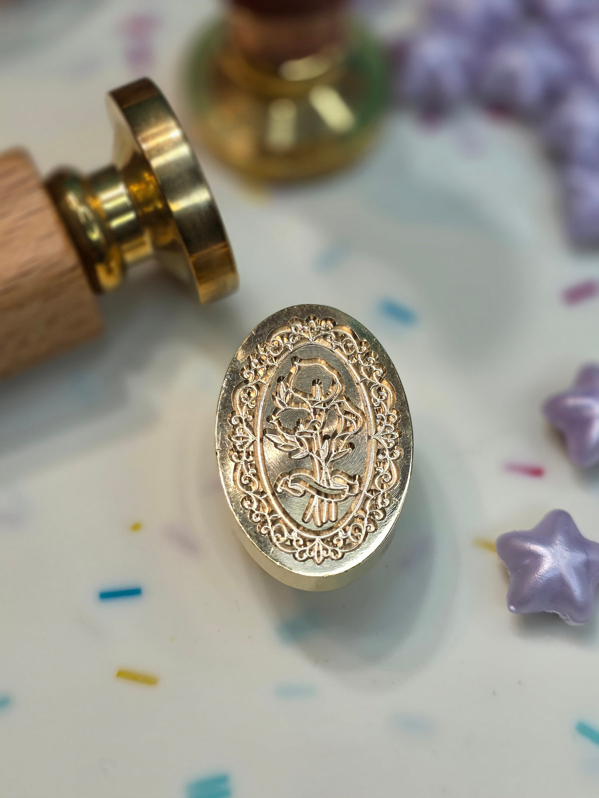 Flower Wax Seal Stamps