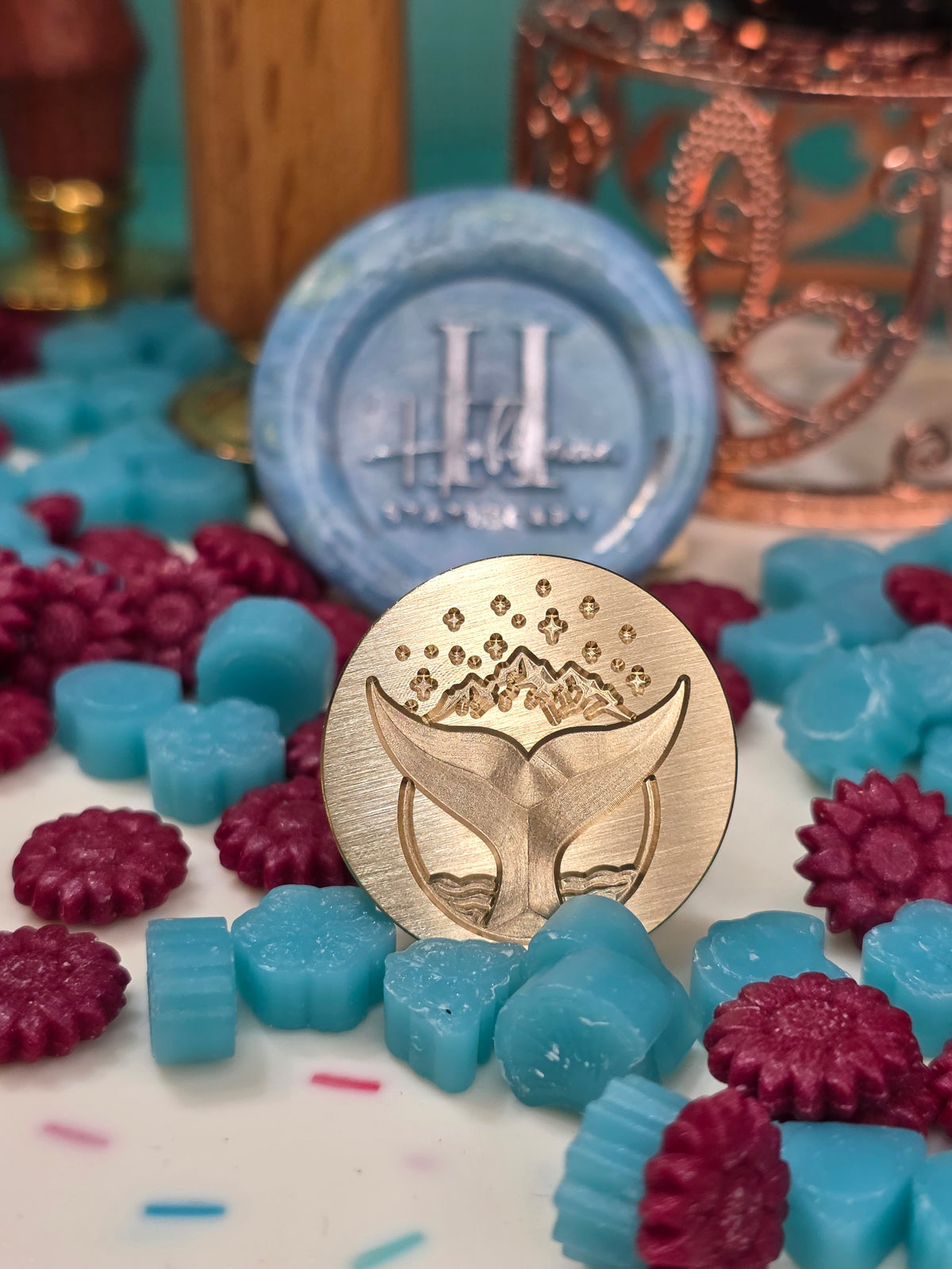 Ocean Wax Seal Stamp