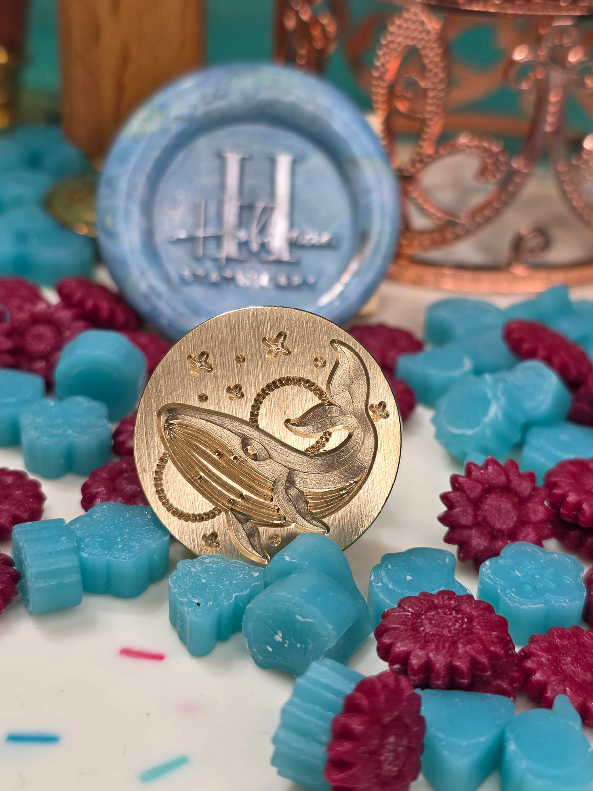 Ocean Wax Seal Stamp