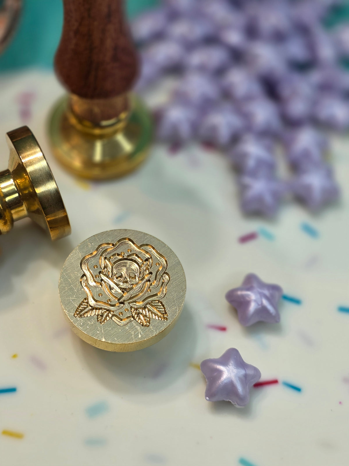 Flower Wax Seal Stamps