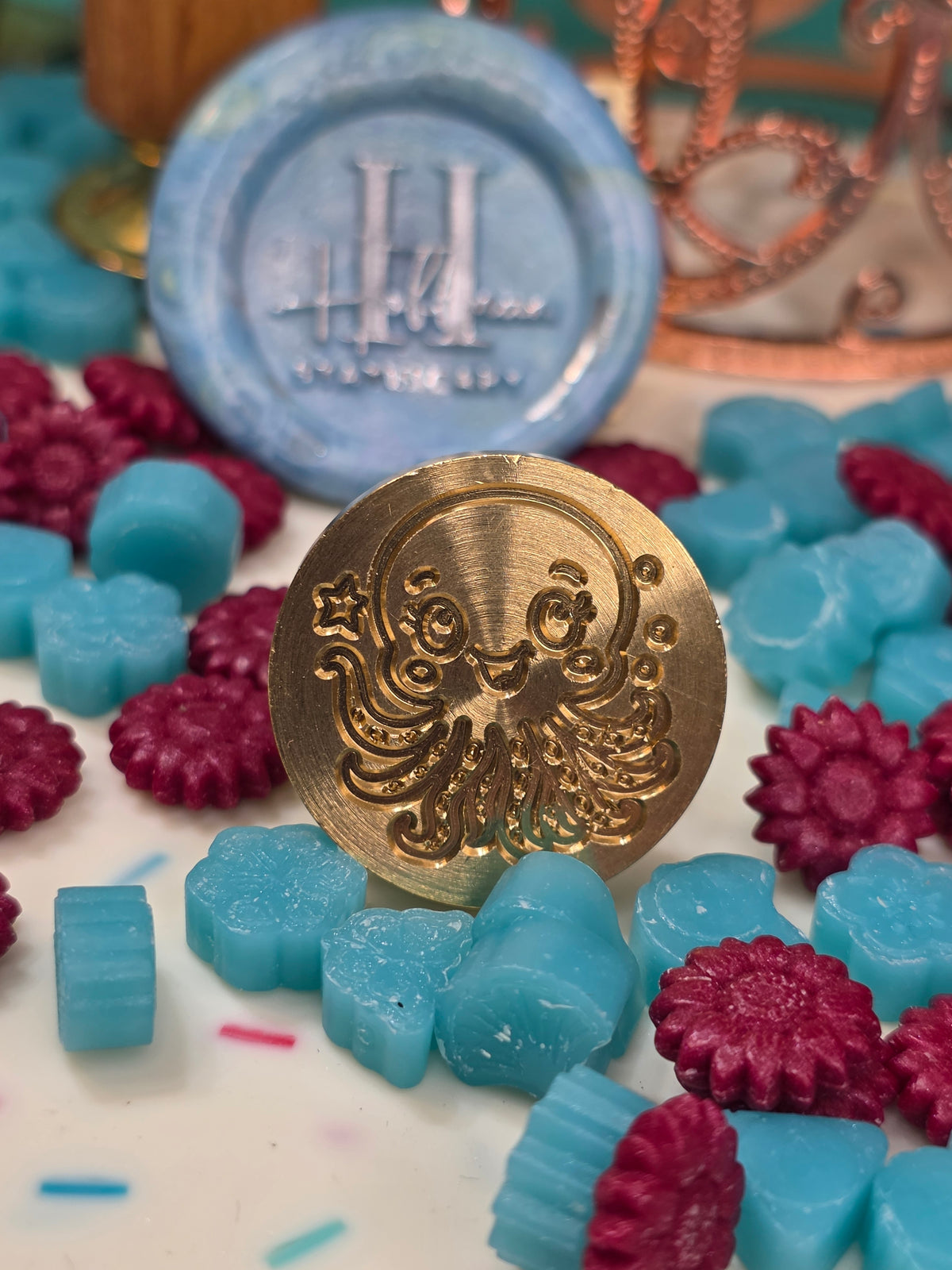 Ocean Wax Seal Stamp