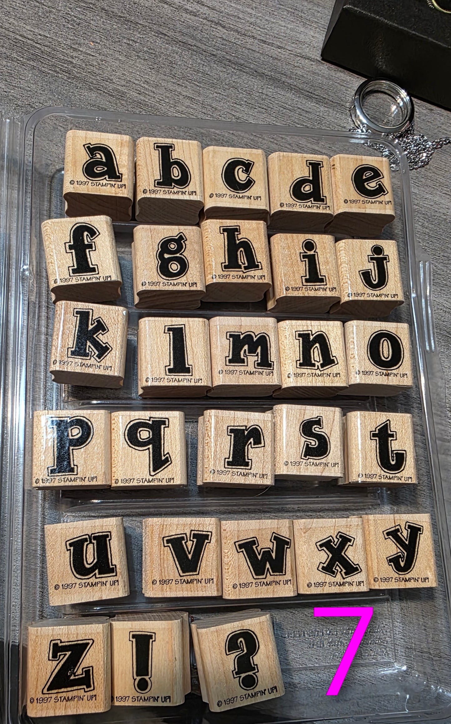 Alphabet Stamp Sets